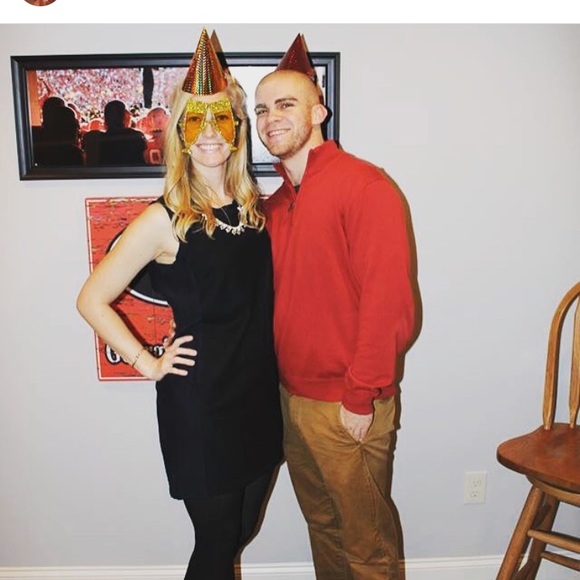 J.Crew Navy and Black dress - Picture 4 of 4